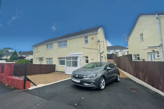 Thumbnail Semi-detached house for sale in Maes Y Coed, Trelewis, Treharris