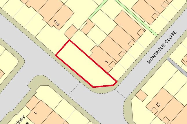 Land for sale in Land Adjacent To 1 Montague Close, Walton-On-Thames, Surrey