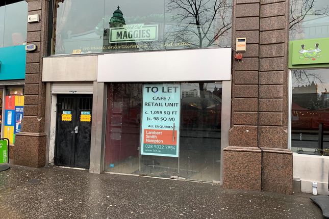 Thumbnail Retail premises to let in Scottish Provident Building, 4 Donegall Square West, Belfast, Antrim