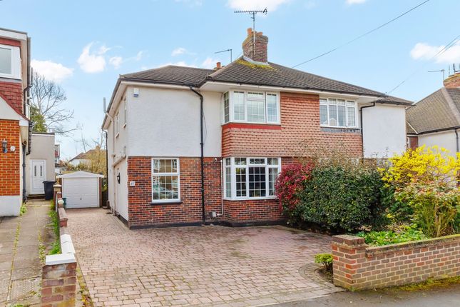 Thumbnail Semi-detached house for sale in The Crescent, Epsom, Surrey