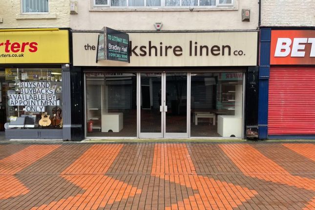 Retail premises to let in Blandford Street, Sunderland