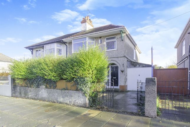 Thumbnail Semi-detached house for sale in Ingleborough Road, Tranmere, Birkenhead