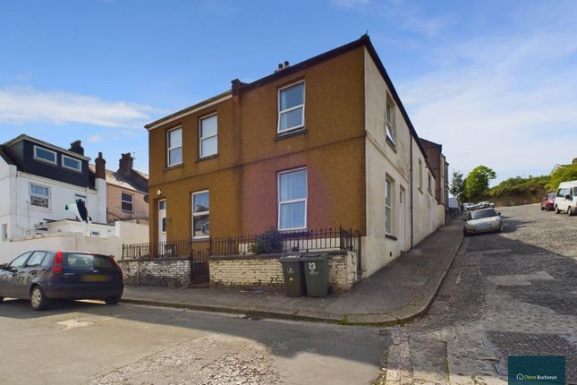 Thumbnail Semi-detached house for sale in Fremantle Place Stoke, Plymouth, Devon