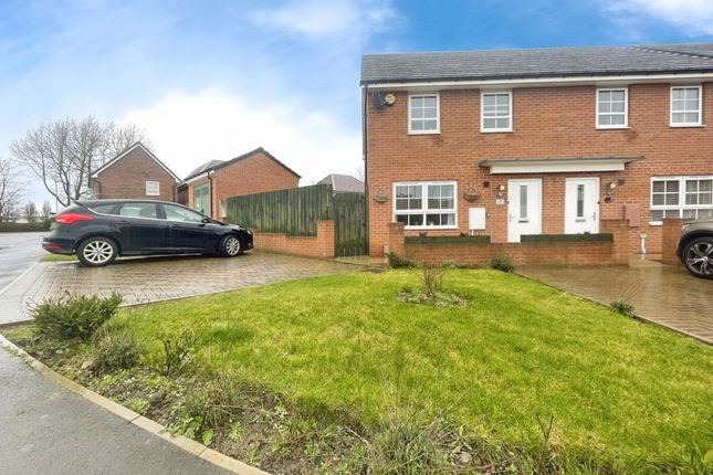 Semi-detached house for sale in Bowyer Way, Morpeth