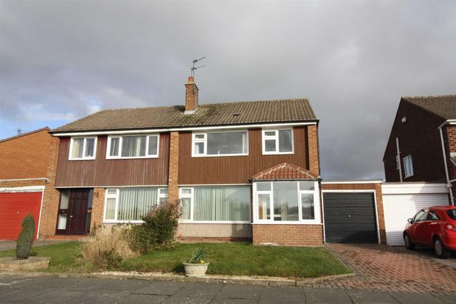 Thumbnail Semi-detached house to rent in Ladywell Way, Ponteland, Newcastle Upon Tyne