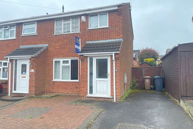 Semi-detached house for sale in Fairfield Crescent, Newhall, Swadlincote