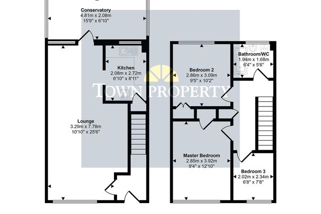 Terraced house for sale in Frenchgate Close, Eastbourne