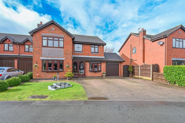 Thumbnail Detached house for sale in Oakdene Close, Cheslyn Hay, Walsall