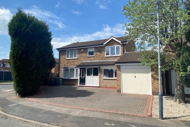 Thumbnail Detached house for sale in Ascot Close, Bedworth, Warwickshire