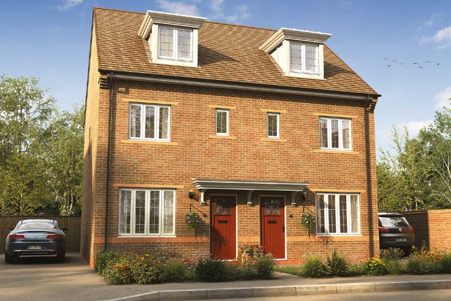 Semi-detached house for sale in "The Makenzie" at Cherry Square, Basingstoke