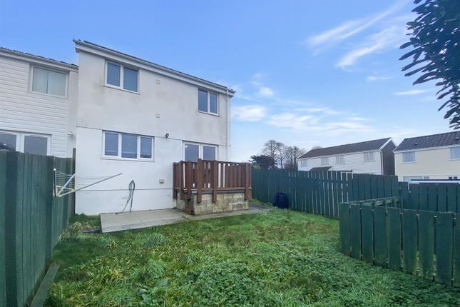 Semi-detached house for sale in Northey Close, Shortlanesend, Truro
