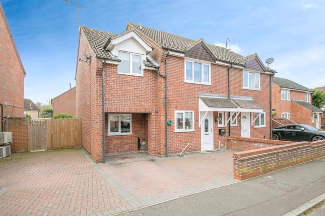 Thumbnail Semi-detached house for sale in Sinnington End, Highwoods, Colchester
