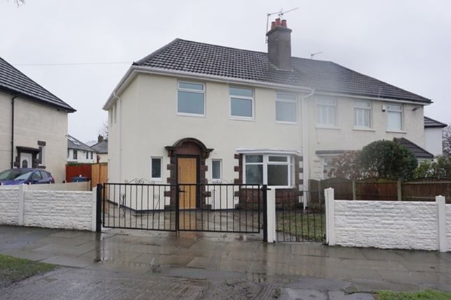 Thumbnail Semi-detached house for sale in Curtis Road, Liverpool, Merseyside