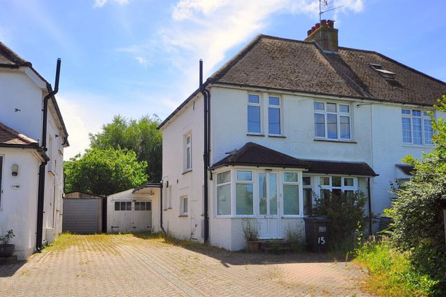 Semi-detached house for sale in Wannock Avenue, Wannock, Eastbourne