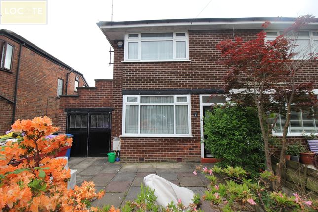 Thumbnail Semi-detached house to rent in Curzon Road, Stretford, Manchester