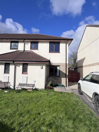 Semi-detached house for sale in Gwel Lewern, Eastern Green, Penzance