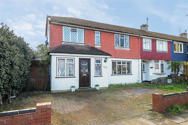 Thumbnail End terrace house for sale in Southwood Drive, Tolworth, Surbiton