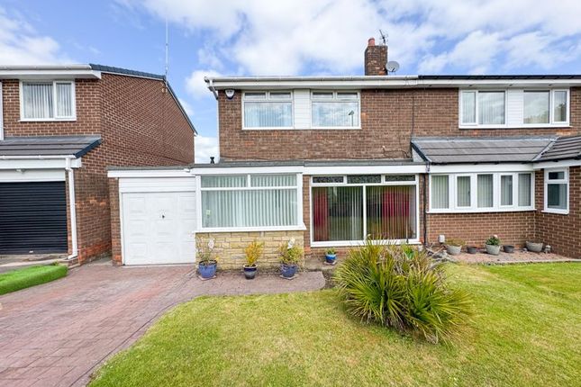 Thumbnail Semi-detached house for sale in Meldon Way, Winlaton, Blaydon-On-Tyne
