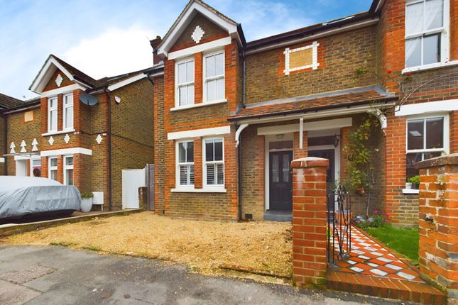 Thumbnail Semi-detached house for sale in Swindon Road, Horsham