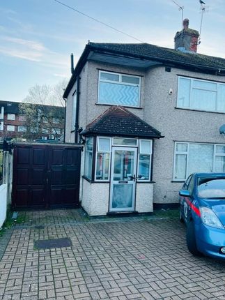 Thumbnail Semi-detached house to rent in Holyrood Avenue, Harrow, Greater London