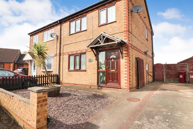 Thumbnail Semi-detached house for sale in Fulford Crescent, New Holland, Barrow-Upon-Humber
