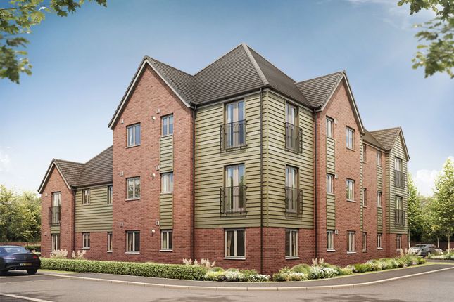 Thumbnail Flat for sale in "The Apartment Blocks A&amp;B" at Axten Avenue, Lichfield