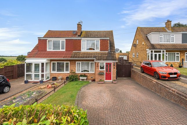 Thumbnail Semi-detached bungalow for sale in Crockenhall Way, Istead Rise, Gravesend, Kent