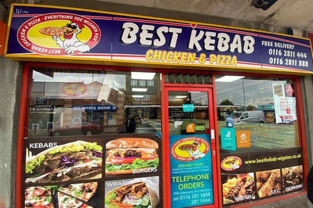 Thumbnail Restaurant/cafe for sale in Best Kebab &amp; Pizza, Leicester Road, Wigston