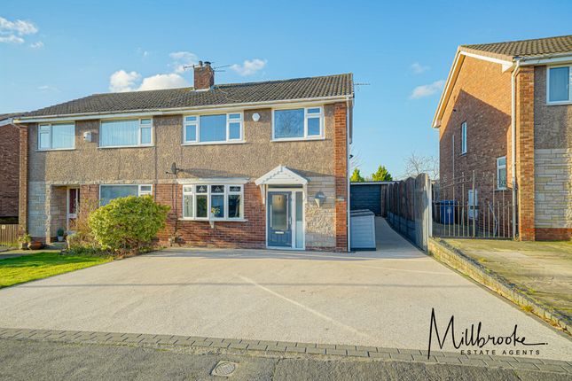 Semi-detached house for sale in Wyre Drive, Boothstown, Manchester