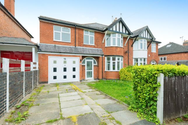 Thumbnail Semi-detached house for sale in Clarke Grove, Birstall, Leicester, Leicestershire
