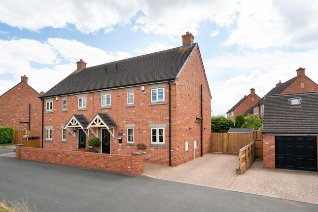 Semi-detached house for sale in Poplar Grove, Lower Pilsley, Chesterfield