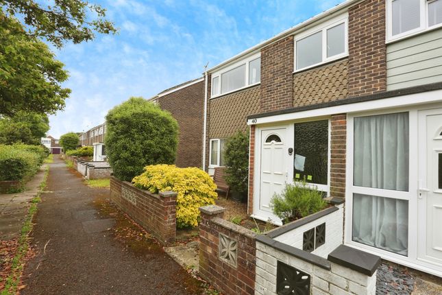 Thumbnail End terrace house for sale in The Links, Gosport