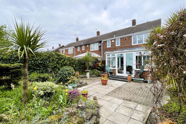 End terrace house for sale in Landseer Gardens, South Shields
