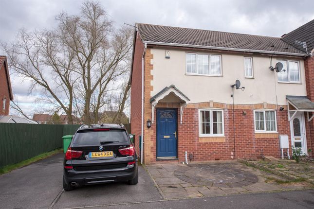 Thumbnail End terrace house to rent in Firecrest Way, Nottingham