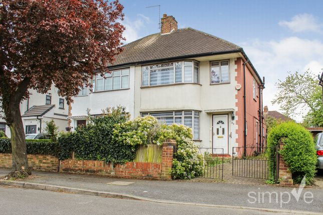 Thumbnail Semi-detached house for sale in Warley Avenue, Hayes