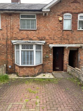 Thumbnail End terrace house to rent in Hartley Road, Birmingham