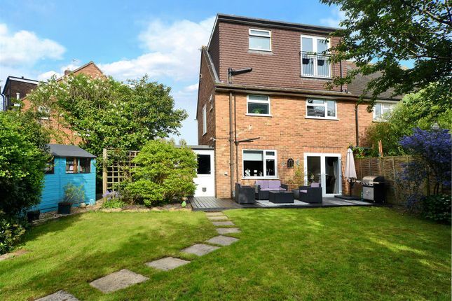 Thumbnail Semi-detached house for sale in Manordene Close, Thames Ditton
