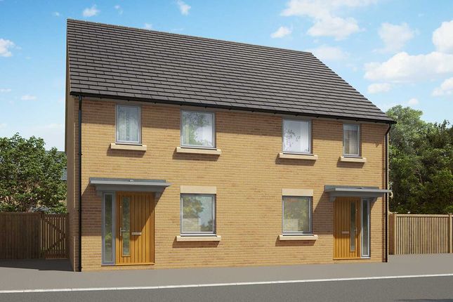 Thumbnail Semi-detached house for sale in "The Hardwick" at Stirling Road, Northstowe, Cambridge