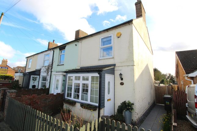 Thumbnail End terrace house for sale in High Road, Beeston, Sandy