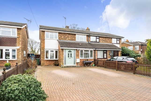 Thumbnail Semi-detached house for sale in Red Lion Close, Cranfield, Bedford