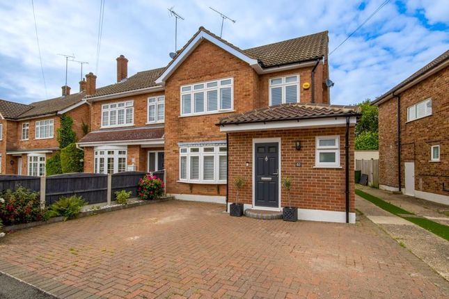 Thumbnail Semi-detached house for sale in Chelmer Drive, Hutton, Brentwood