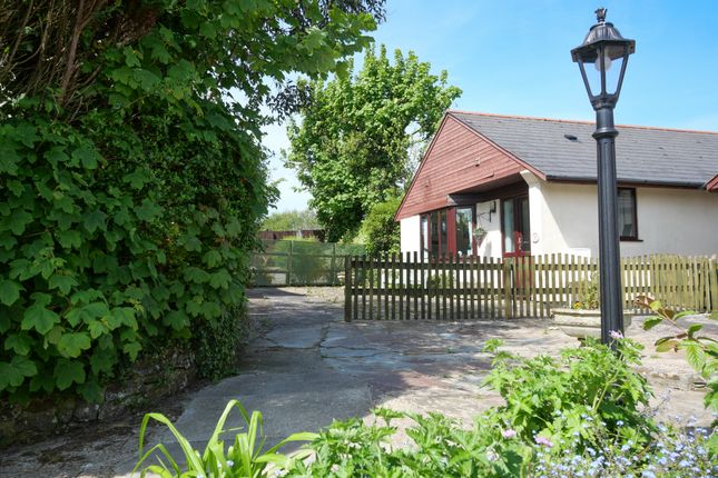 Thumbnail Detached bungalow for sale in Trevalgas Cottages, Poughill, Bude, Cornwall