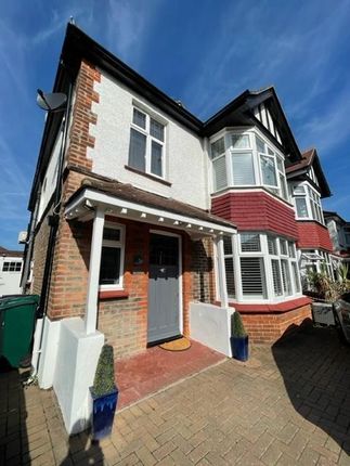 Thumbnail Semi-detached house to rent in Berriedale Avenue, Hove
