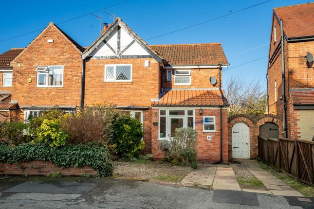 Thumbnail Semi-detached house for sale in Chestnut Grove, Acomb, York