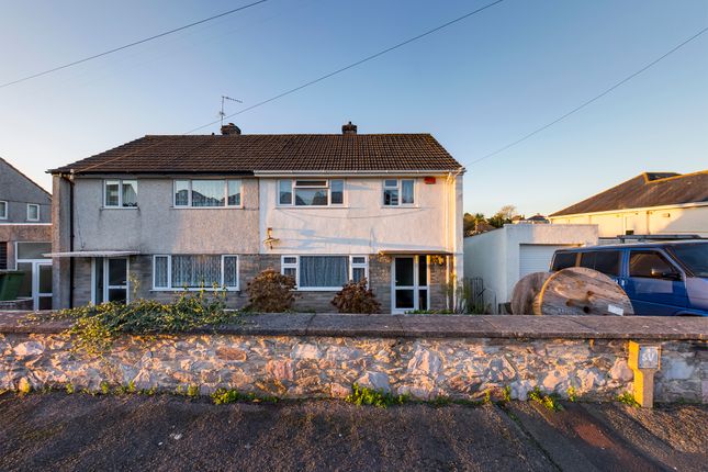 Thumbnail Semi-detached house to rent in Mount Batten Way, Plymstock, Plymouth
