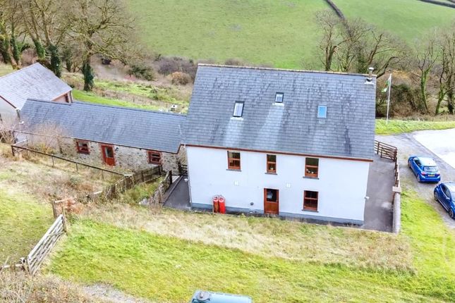 Detached house for sale in Cwmrheiddol Farm House, Whitemill, Carmarthen