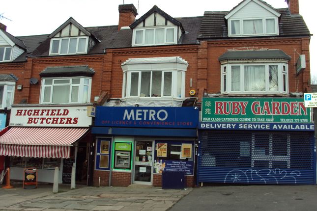 Thumbnail Retail premises for sale in Highfield Road, Hall Green, Birmingham