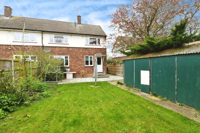 End terrace house for sale in Carisbrook Road, Pilgrims Hatch, Brentwood, Essex