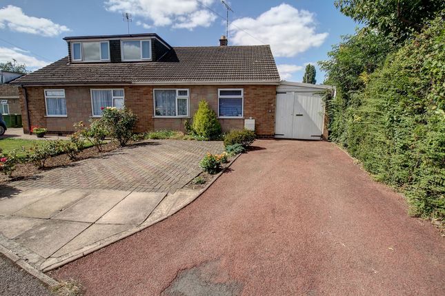Thumbnail Semi-detached bungalow for sale in Fox Hollies, Sharnford, Hinckley