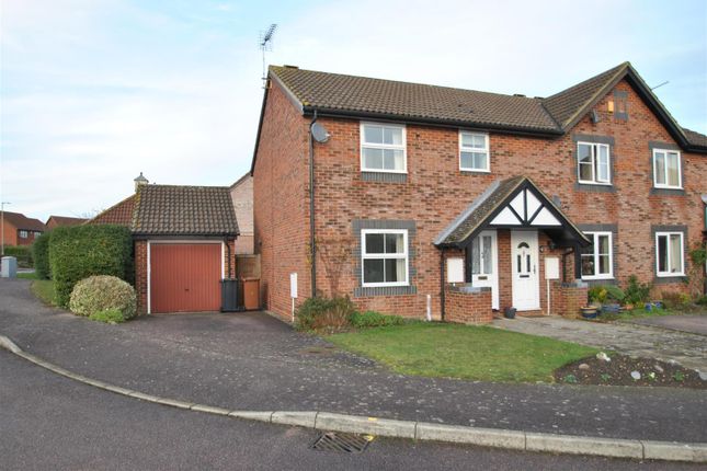 Thumbnail Semi-detached house to rent in Peasmead, Buntingford